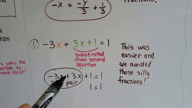 Grade 8 Math #8.2b, Substitution - Choosing the first equation смотреть онлайн
