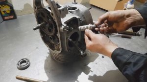 Установка распредвала и механизма ГРМ К-750.