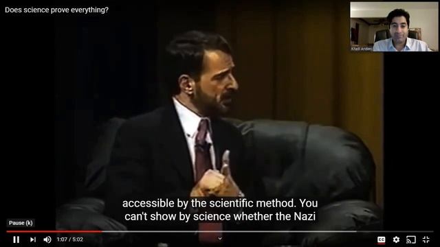 Contemporaries objection against God's existence by Dr. Khalil andani смотреть онлайн