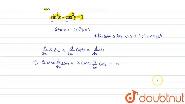 `sin^(2) x + cos ^(2) y = 1` смотреть онлайн