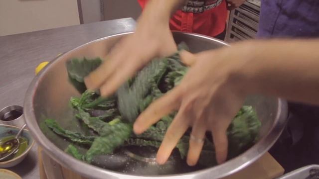 Cookshop NYC Red Kuri Squash And Kale Salad