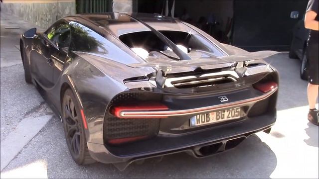 Bugatti Chiron x4 test in Sierra Nevada Spain смотреть онлайн