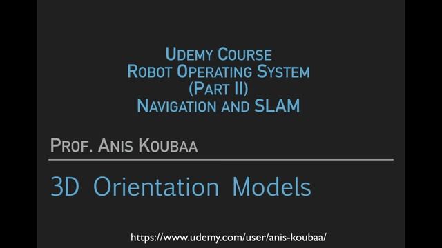 5.001 How orientation is represented in 3D Space смотреть онлайн