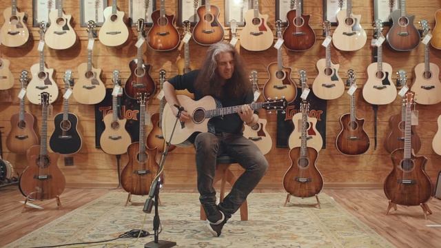 Taylor Custom Grand Auditorium | GA Quilted AA Maple Back & Sides смотреть онлайн