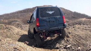 Тест подвески Suzuki Jimny JB23W