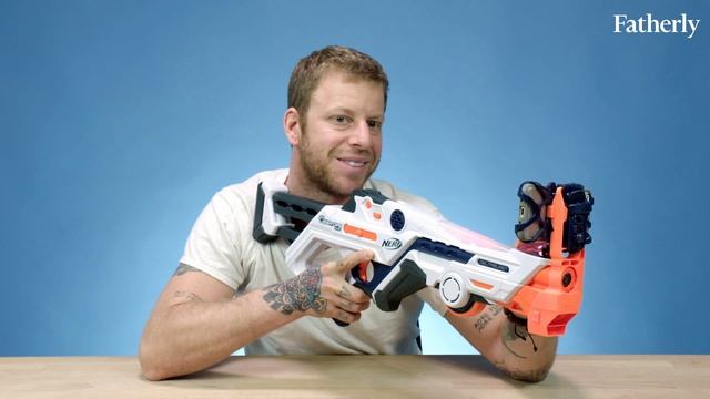 Nerf Laser Ops Pro Unboxing, Gameplay, and Review смотреть онлайн