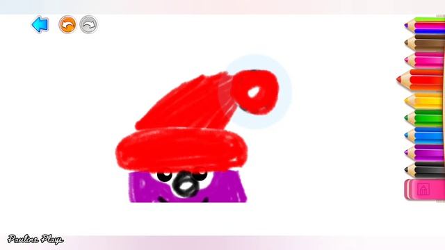 BINI BAMBINI DRAWING SANTA (ENG)🎅 | Bini Games, Kids Educational App, Drawing For Kids