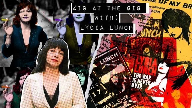 Lydia Lunch on Zig At The Gig смотреть онлайн