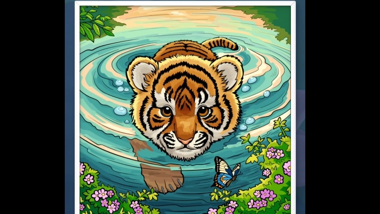 игра раскраска Zen Color