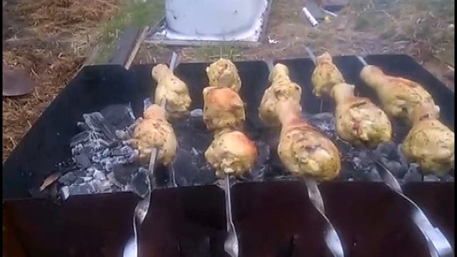 Каширское Подворье / Поздравляю с Пасхой / Делаю Шашлык / Говорю о Планах / смотреть онлайн