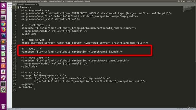 7.008 Understand the navigation launch file смотреть онлайн