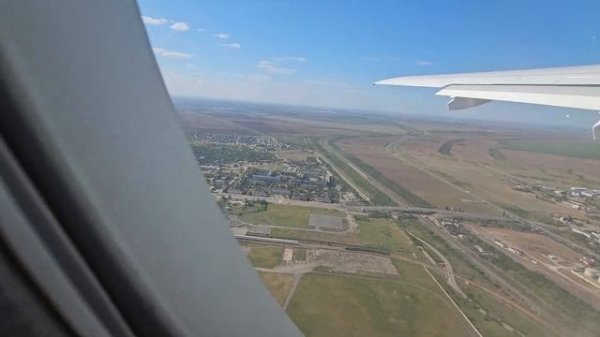 Взлёт Суперджет сухого 100 в Минеральные воды