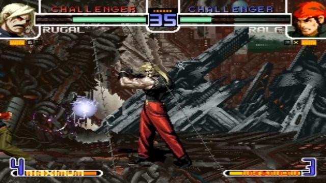 [TAS] Rugal VS Ralf (KoF 2002 MP2) смотреть онлайн