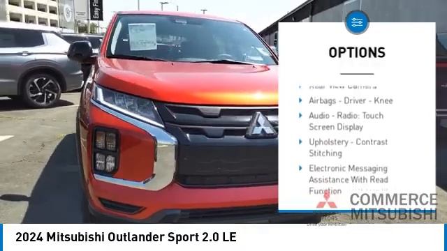 2024 Mitsubishi Outlander Sport 24O030 смотреть онлайн