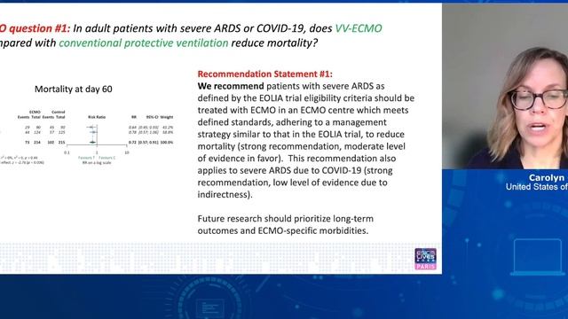 ARDS guidelines 2023 webinars ESICM