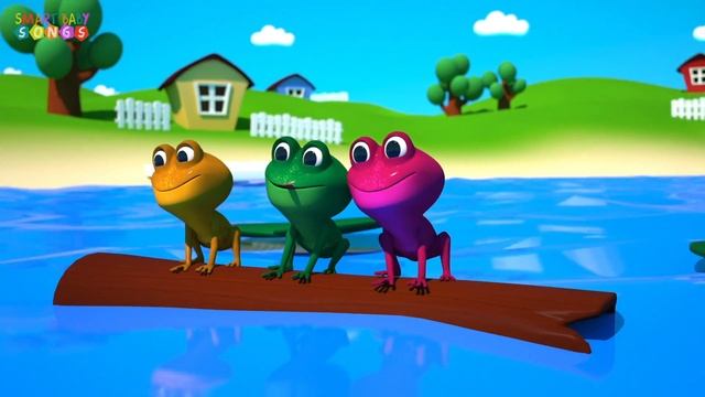 FIVE SPECKLED FROGS SONG FOR CHILDREN - NURSERY RHYME FOR KIDS BY SMARTBABYSONGS