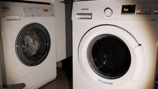 Wash race #5! Miele W5933 vs Siemens WM14Q363NL Cottons 60 short
