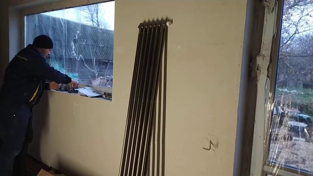 Радиатор Zender Carleston-трубчатый стальной, 180 см,стеновой,с нижним подключением. Обзор. смотреть онлайн