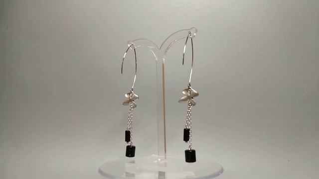 Серьги "Маятник" с агатами смотреть онлайн