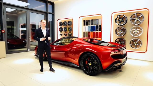 Das ultimative Rot: Ferrari 296 GTS in Rosso Lipstick! | Ferrari Ulrich смотреть онлайн