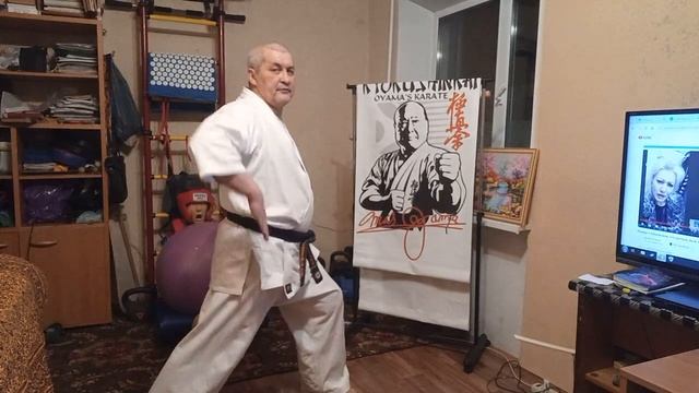 Детальный разбор ката "Пинан соно ичи"- шаги 1-2. смотреть онлайн