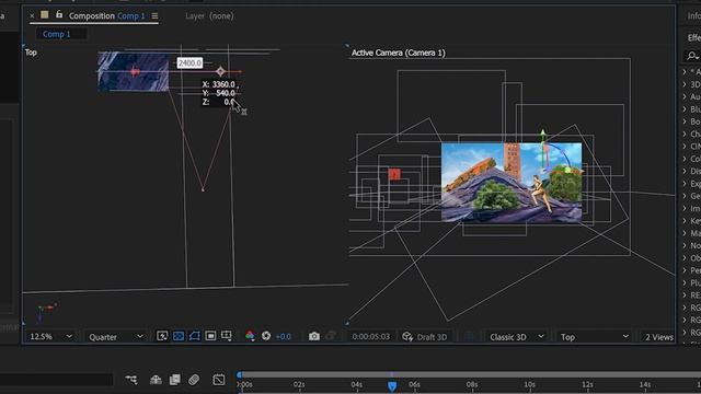 The Secret To Mastering The 3d Camera In After Effects смотреть онлайн