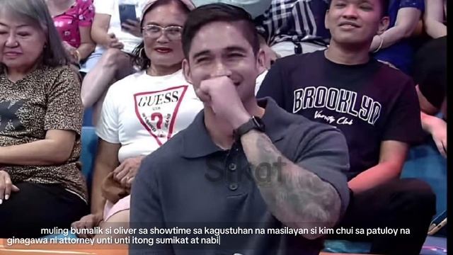 VICE GANDA SINUPALPAL SI OLIVER MATAPOS KUMALAT ANG INTERVIEW NA GUSTONG LIGAWAN SI KIM CHUI. смотреть онлайн