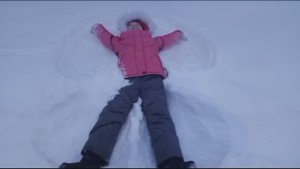 Зимние догонялки .