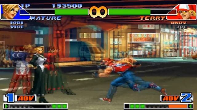 KOF 98 Modo Historia Team IORI (Iori, Vice, Mature) смотреть онлайн