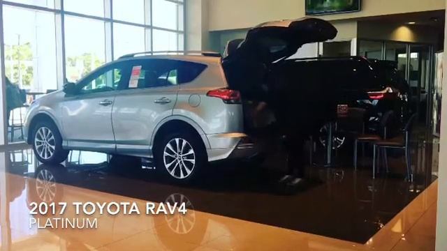 2017 Toyota Rav4 Platinum Power Liftgate смотреть онлайн