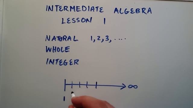 Natural Numbers, Whole Numbers, and Integers , Intermediate Algebra , Lesson 1 смотреть онлайн