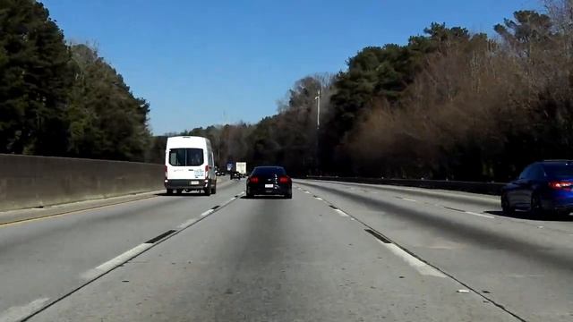 Atlanta Perimeter (Interstate 285 Exits 1 to 10) inner loop смотреть онлайн