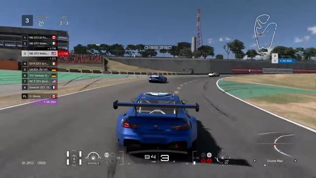Gran Turismo®SPORT BMW M6 GT3 Race car смотреть онлайн