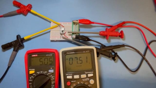 DC Buck Converter MINI 360 Input Test from 9V down to 5V смотреть онлайн