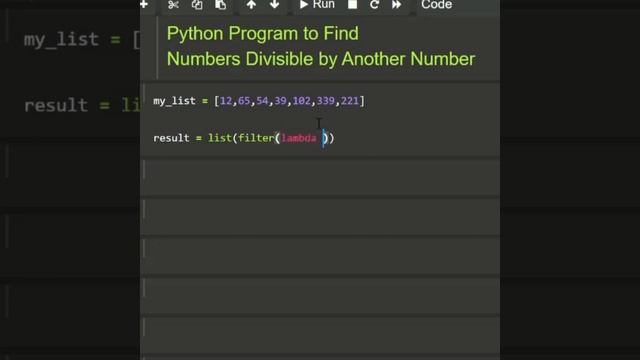 #python program to find number Divisible by Another Number смотреть онлайн