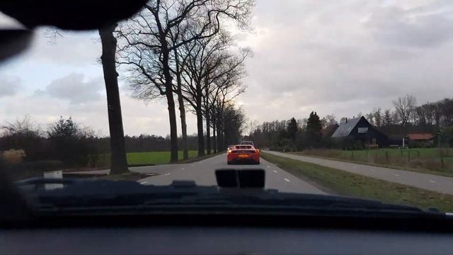 Volvo S60 T5 stage 1 vs Ferrari 458 смотреть онлайн