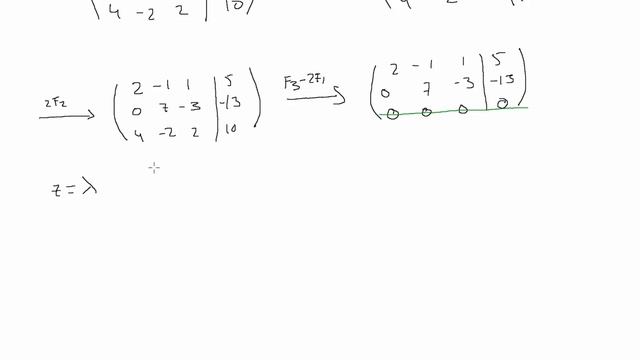 Sistemas compatibles indeterminados por Gauss смотреть онлайн
