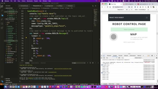 4.8. Setting the right velocities from the Joystick component throttle смотреть онлайн