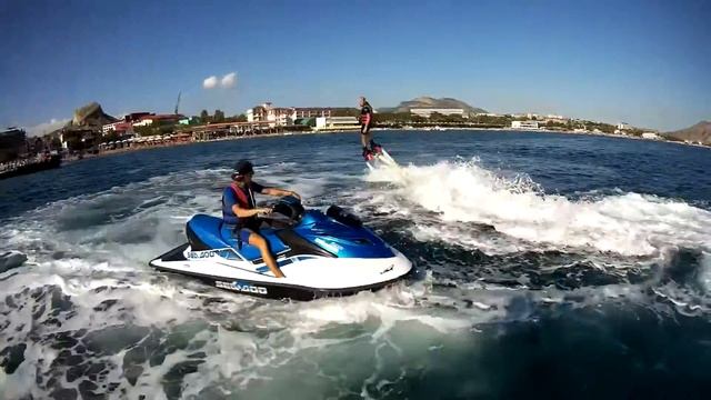 Флайборд на Черном море смотреть онлайн