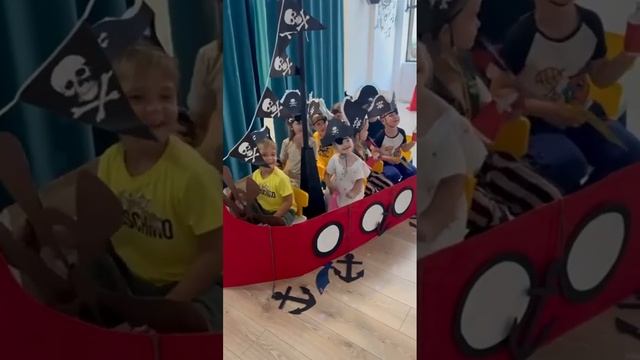 ПИРАТСКАЯ ВЕЧЕРИНКА В IQBABYCLUB #party #funny #family #праздник #дети #baby #unicorn#пираты