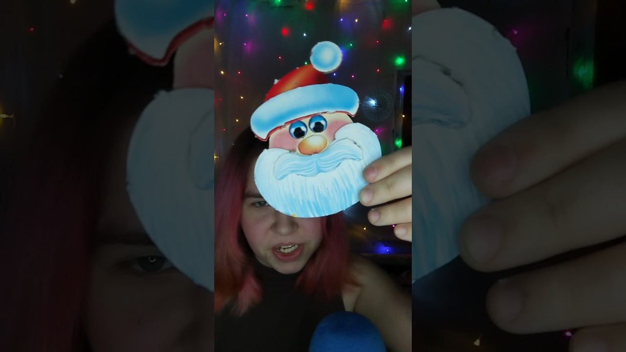 Аппликация Деда Мороза АСМР #shorts #asmr смотреть онлайн