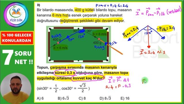 AYT FİZİK 7 SORU 7 NET | PDF | #Aytfizikfulltekrar смотреть онлайн