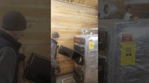 Топим котёл Польская жара Тугнуйским углем