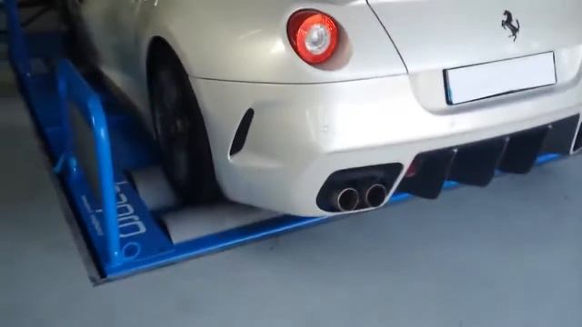 Ferrari F350 GTO al banco prova Bapro di AR Precision Turbo! смотреть онлайн