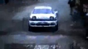 Toyota Celica GT-Four ST165 / Spectacular rally. Pure sound