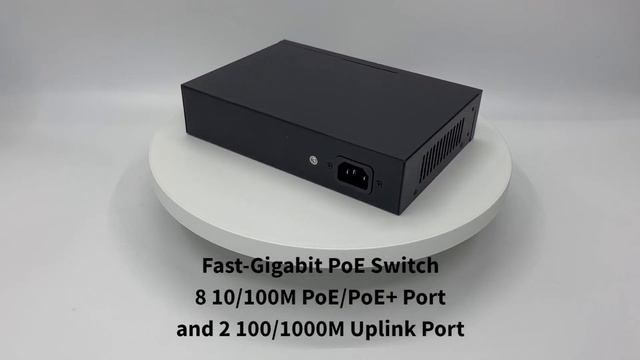 Commercial grade 8 port 100M poe switch смотреть онлайн