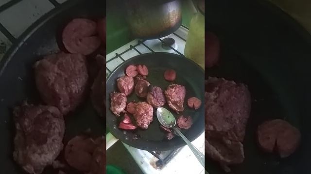Мойо новой Татарской Блюдо Называется Жаренные котлеты с Вареной калбосой Все Готова смотреть онлайн