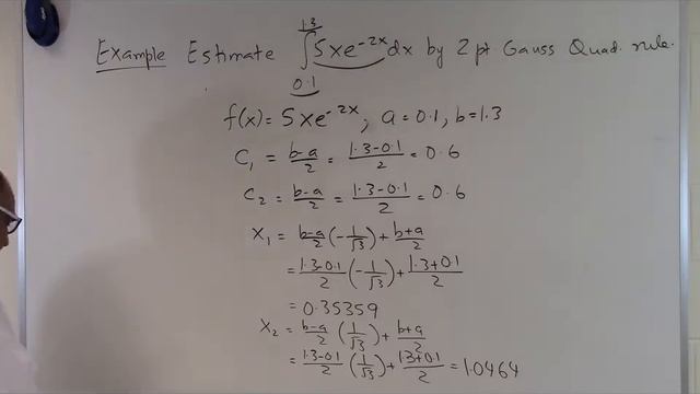 Chapter 07.05: Lesson: Two Point Gauss Quadrature Rule: Example смотреть онлайн