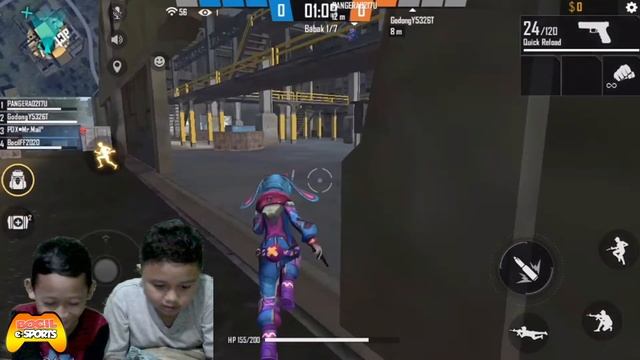 Rafa Bilal PushRank FF - Live Streaming Antariksa eSports (Part 01) смотреть онлайн