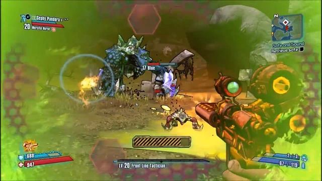 Borderlands 2 - Killing Blue with Axton & Maya смотреть онлайн